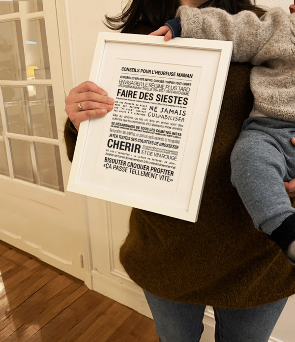 CONSEILS POUR L'HEUREUSE MAMAN
