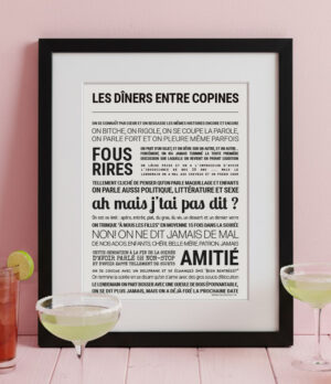 LES DÎNERS ENTRE COPINES