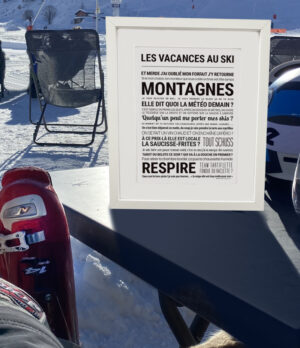 LES VACANCES AU SKI