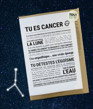 carte - TU ES CANCER