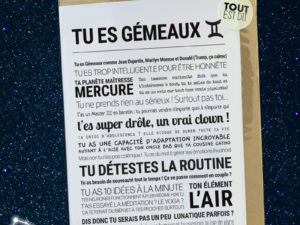 carte - TU ES GÉMEAUX