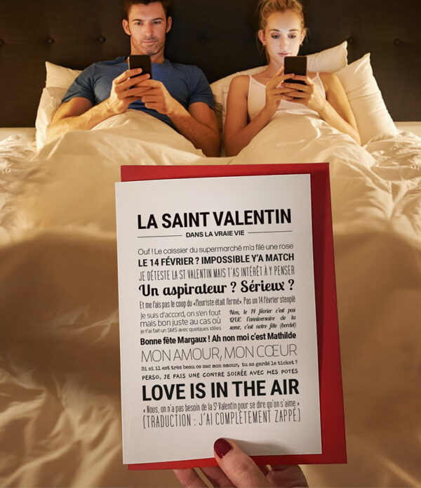LA SAINT VALENTIN (dans la vraie vie)