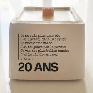 20 ANS (bougie anniv)