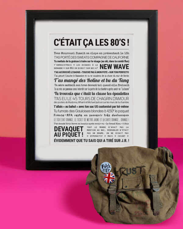 C'était ça les 80's