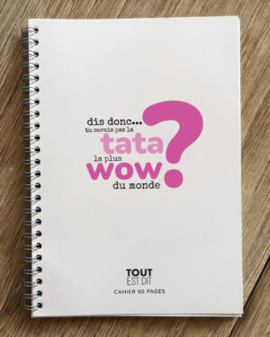 Cahier - TATA