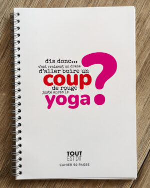 Cahier - YOGA